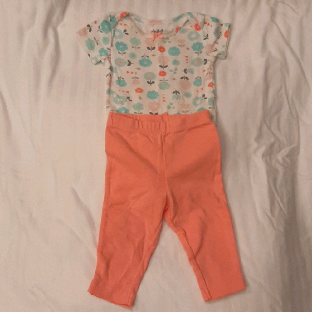 Carters 3month toddler girls outfit